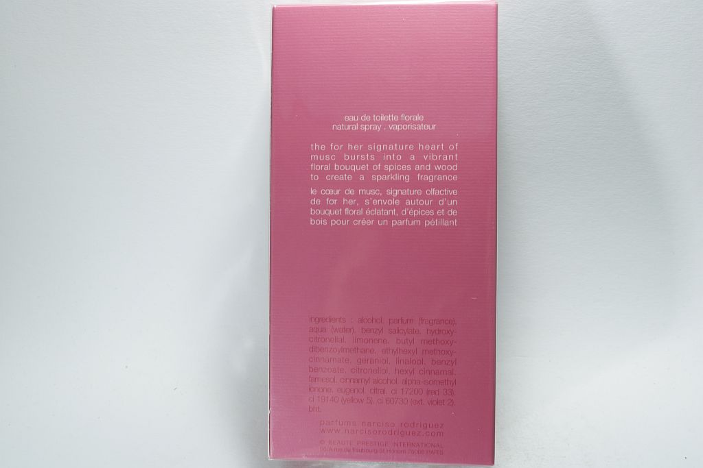 Narciso Rodriguez Fleur Musc Eau de Toilette Florale туалетная в